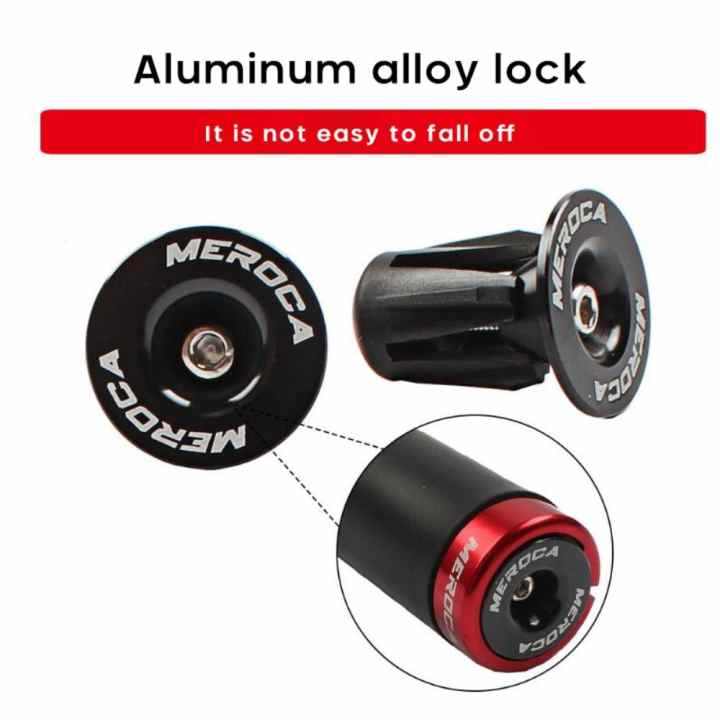Tapones Para Manillar De Bicicleta De Aleación De Aluminio - 1 Par, Varios Colores, 15g, Para Deportes Al Aire Libre