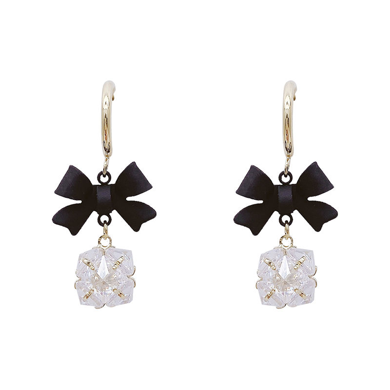 Pendientes De Lazo Para Mujer, De Moda Para Plata