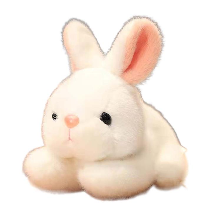 Almohada de Cuerpo de Conejito de Peluche Largo Lindo Conejo De Peluche Rosa Ropa de Cama para niños Almohada Suave de Felpa para abrazar a Buddy(Size:70cm