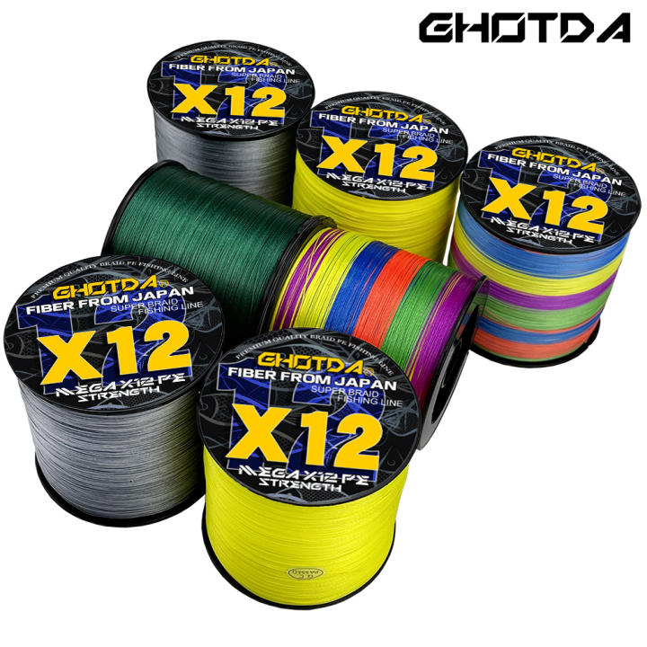 HERCULES Filo da pesca intrecciato a 4 fili, 100 2000m, 6 HERCULES Filo da pesca intrecciato a 4 fili, 100 2000m, 6