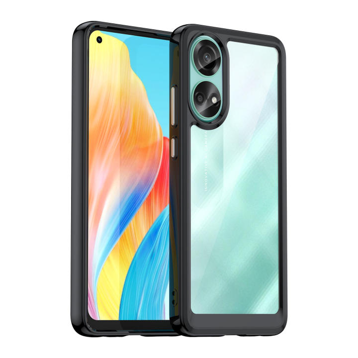Funda Protectora Para OPPO A18/A38 4G - Incluye 3 Protectores De Pantalla, TPU Anti-choque, Transparente