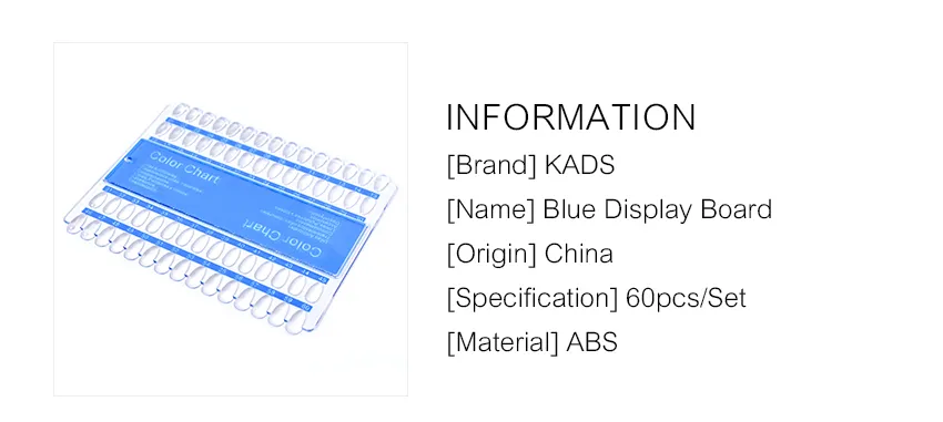KADS-Tabla de colores para manicura, 60 puntas, rejillas de exhibición,  rueda de práctica, maquillaje, herramientas de diseño | Miravia