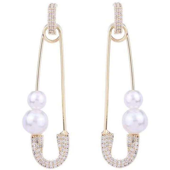 Pendientes De Navidad De Perla Real Pendientes De Perlas De