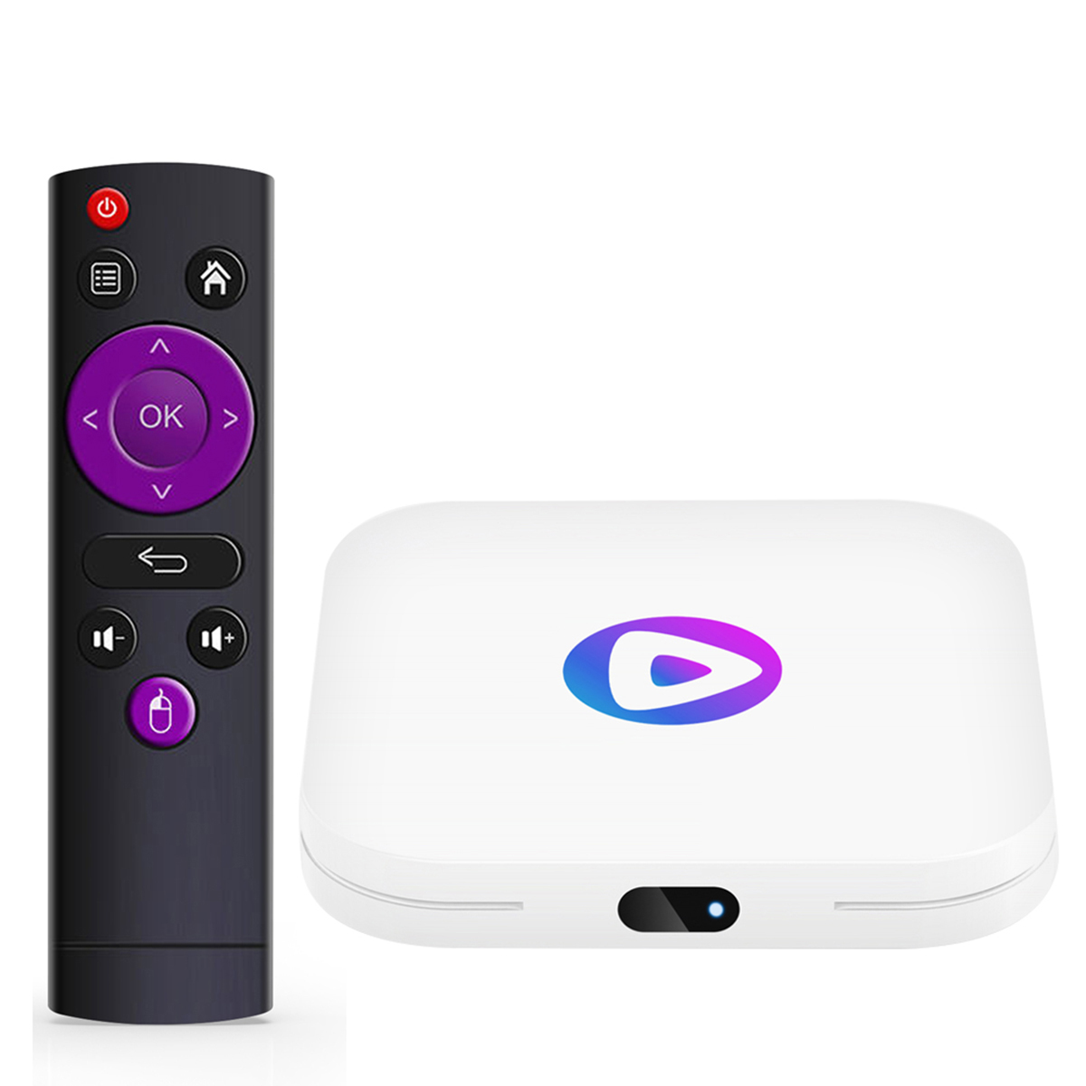 Tv Box Multimedia Klack Con Android 10 Rk3228a Quad Core 1.46 Ghz,  Convierte Tu Televisor En Una Smart Tv De Última Generación, 2gb Ram, 16gb  Rom