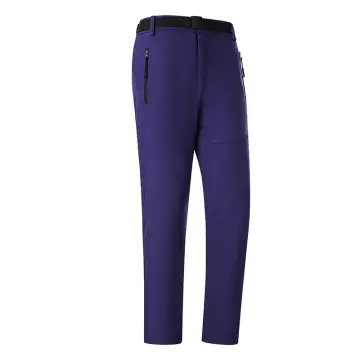  Pantalones de lana de invierno para mujer, pantalones