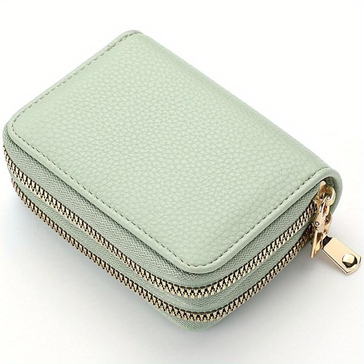 Cartera Minimalista Para Mujer, De Piel Sintética