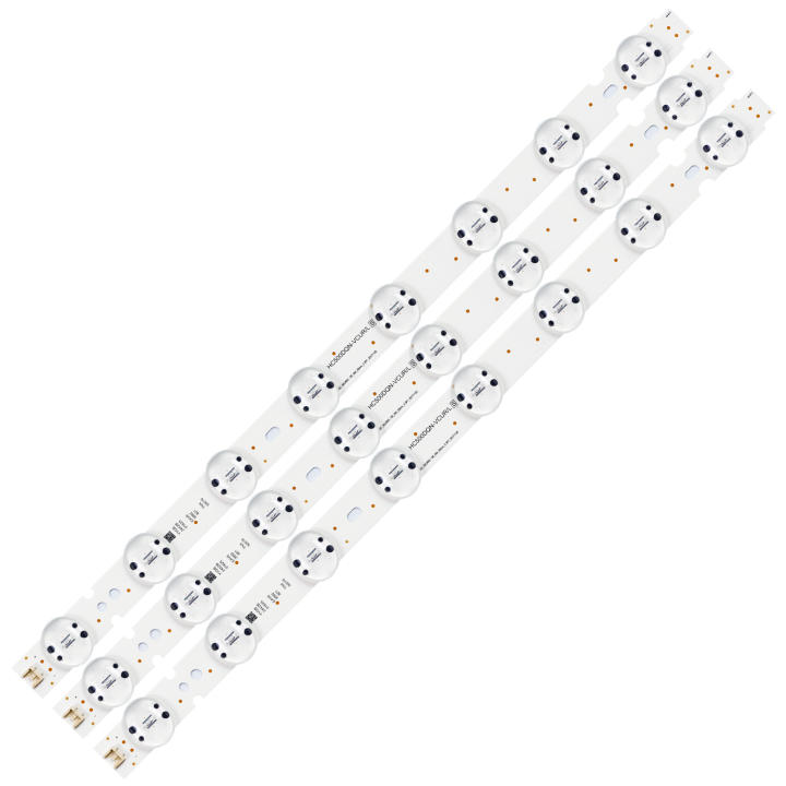Set Di Tiranti LED Per Retroilluminazione TV – 3 Pezzi Per HC500DQN-VC E Modelli LG 50UK – Facili Da Installare
