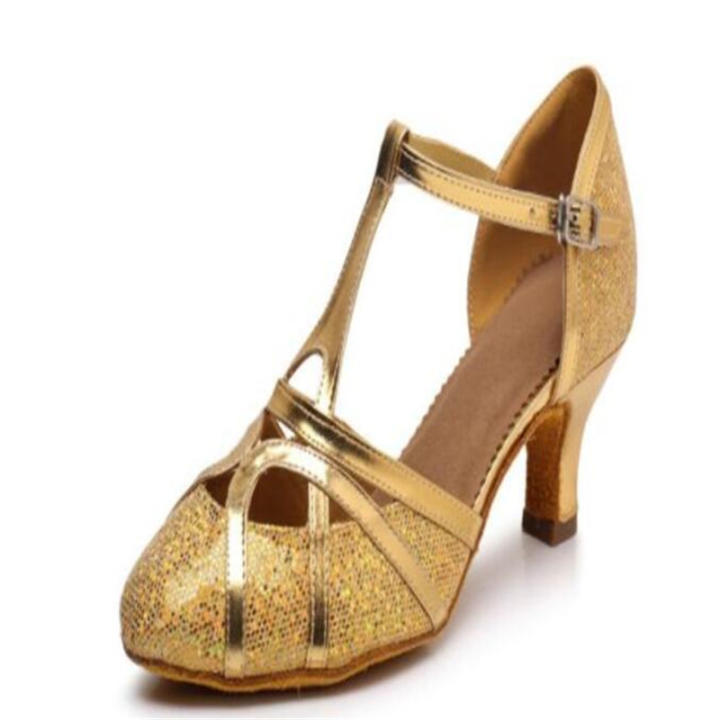 Zapatos De Baile Latino Zapatos De Baile Para Mujer Y Niña AOQUNFS - Tacón Bajo 3.5 Cm, Satén, Ideales Para Salsa, Bachata, Tango Y Salón (Varios Colores) Zapatos De Baile Kizomba