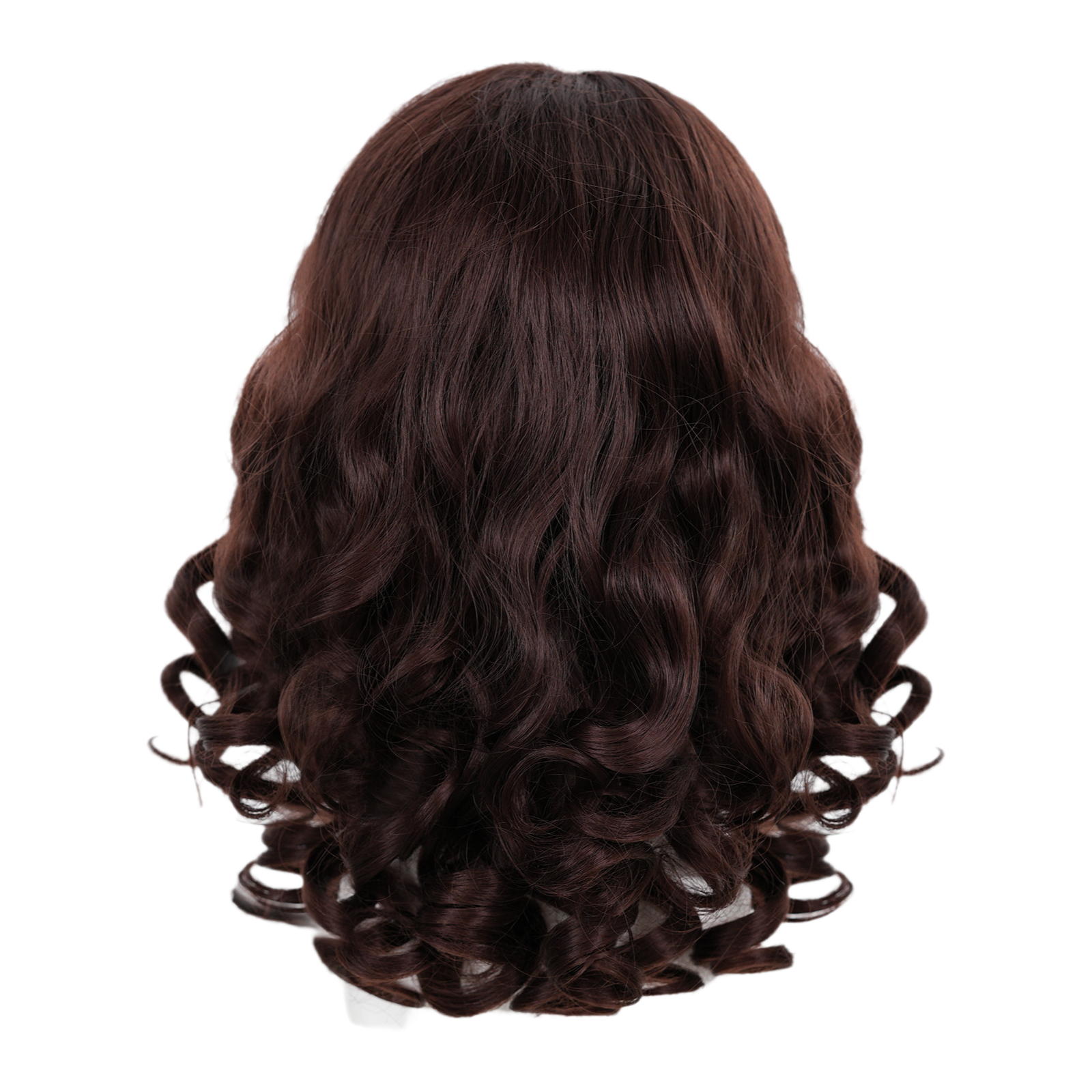 Perruque Homme 100% Cheveux Naturels Castaño - Modèle WILLY 8 - Court, Raie Libre