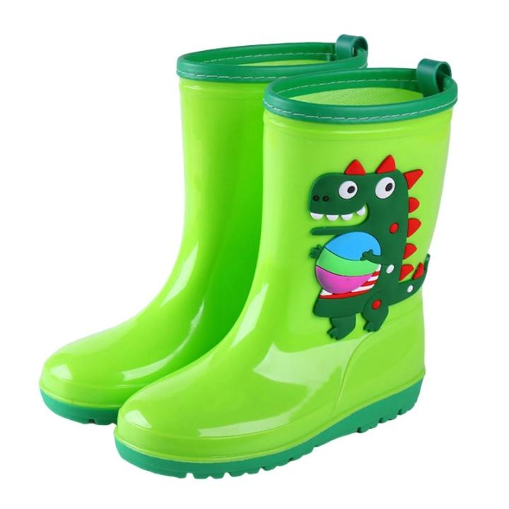 Botas De Agua Dinosaurios Botas De Agua Para Niños Impermeables