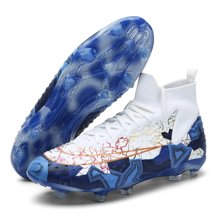 Video's over Wat is Fabriek Hot-Selling Bekende Merk Voetbalschoenen Heren Buitensport Schoenen Hoge Kwaliteit Antislip Heren Voetbalschoenen Groothandel en Prijzen