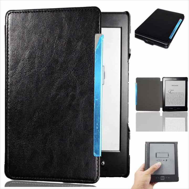 Funda Libro Con Tapa Rigida Para  Kindle Paperwhite 6 Piel