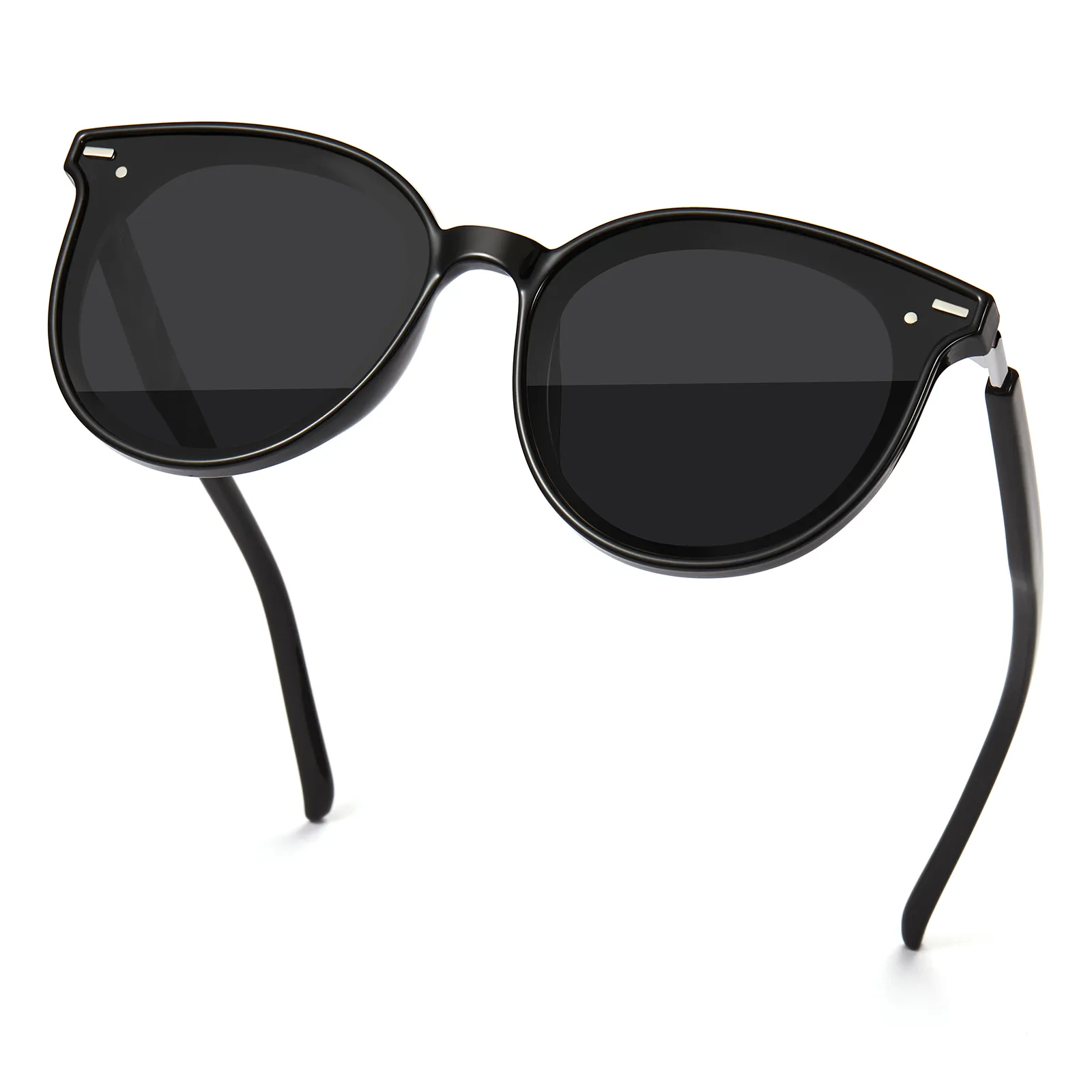 Cyxus-Gafas de sol polarizadas para hombre mujer, lentes de gran tamaño con protección UV, estilo Retro, redondo y Vintage | Miravia