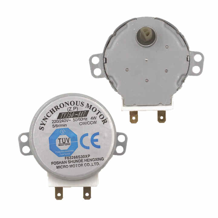 Motor Síncrono 4W 220-240V, 15-18RPM, Dirección CCW/CW, Para Proyectos DIY