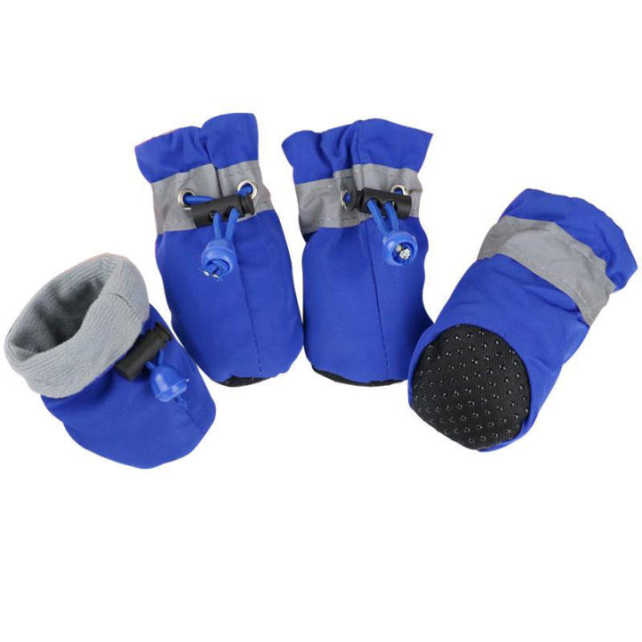 Zapatos Impermeables Para Perros Todo El Año | Botines De Goma Antideslizantes Para Perros Protectores De Patas Para La Lluvia La Nieve El Calor Del Verano El Alivio De Las Alergias