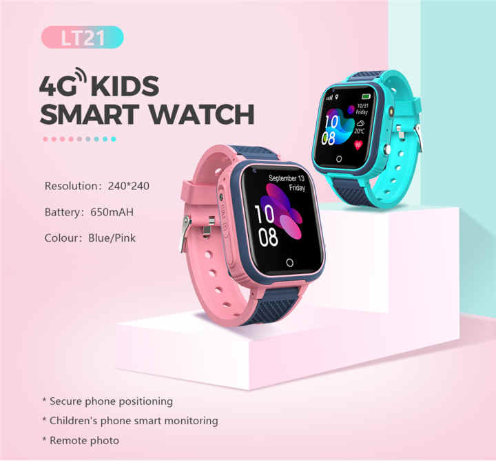 Reloj Telefono Smartwatch Niños 4g Lte,gps, Sos,k9