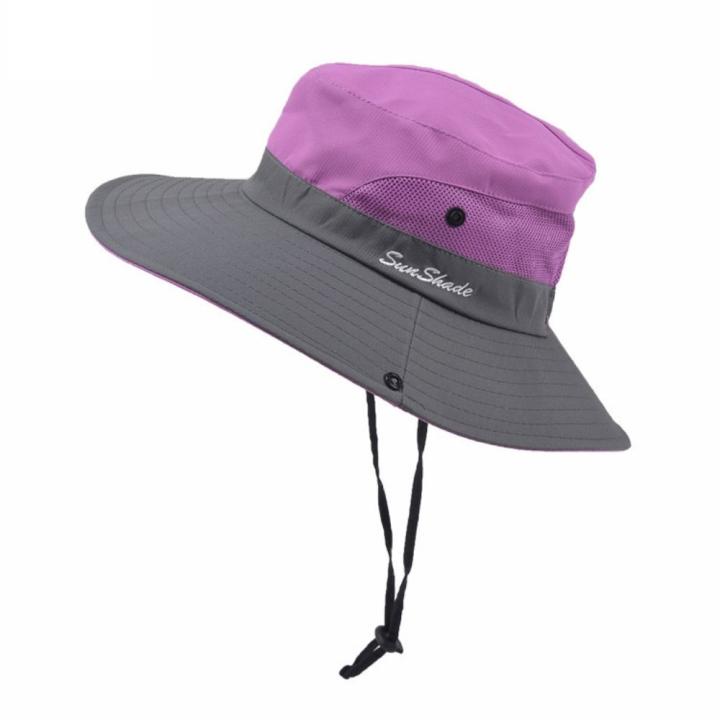 Sombrero De Sol Para Niños Con Agujero Para Cola – UPF 50+, Correa Ajustable, Tallas 2-12 Años