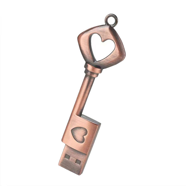 Chiavetta USB 2TB Con Design A Penna In Metallo – Mini Flash Drive Impermeabile Con Moschettone, Colore Argento - Foto 2