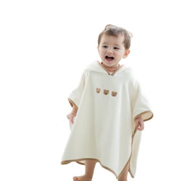 Poncho capa de baño toalla para bebes y niños en playa y piscina