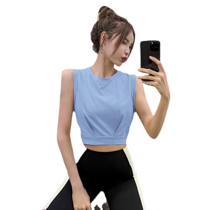 Camiseta De Tirantes Para Mujer Sin Espalda - Deportiva, Transpirable, Holgada, Para Yoga, Gimnasio Y Verano