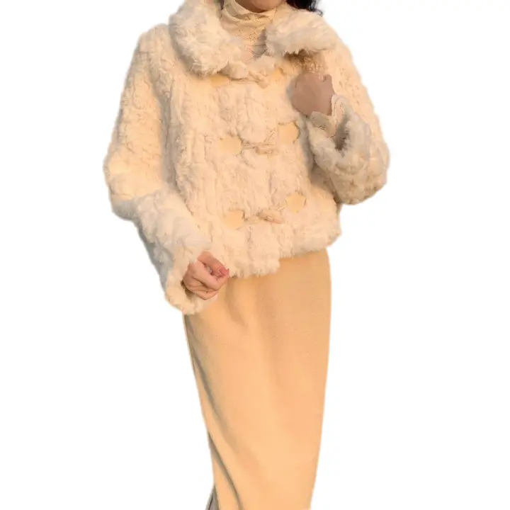 Comprar Chaquetas largas de invierno para mujer, abrigos acolchados  ajustados con cuello de piel sintética a la moda, Parkas de invierno con  capucha de estilo coreano 2023