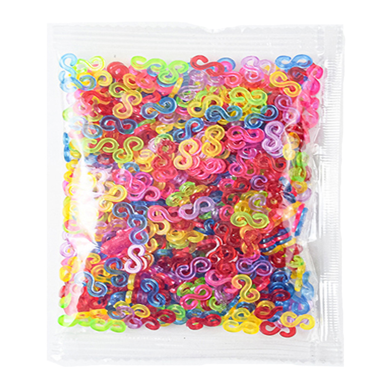 GOMAS ELÁSTICAS PARA PULSERAS MIX APROX 250-300 UD