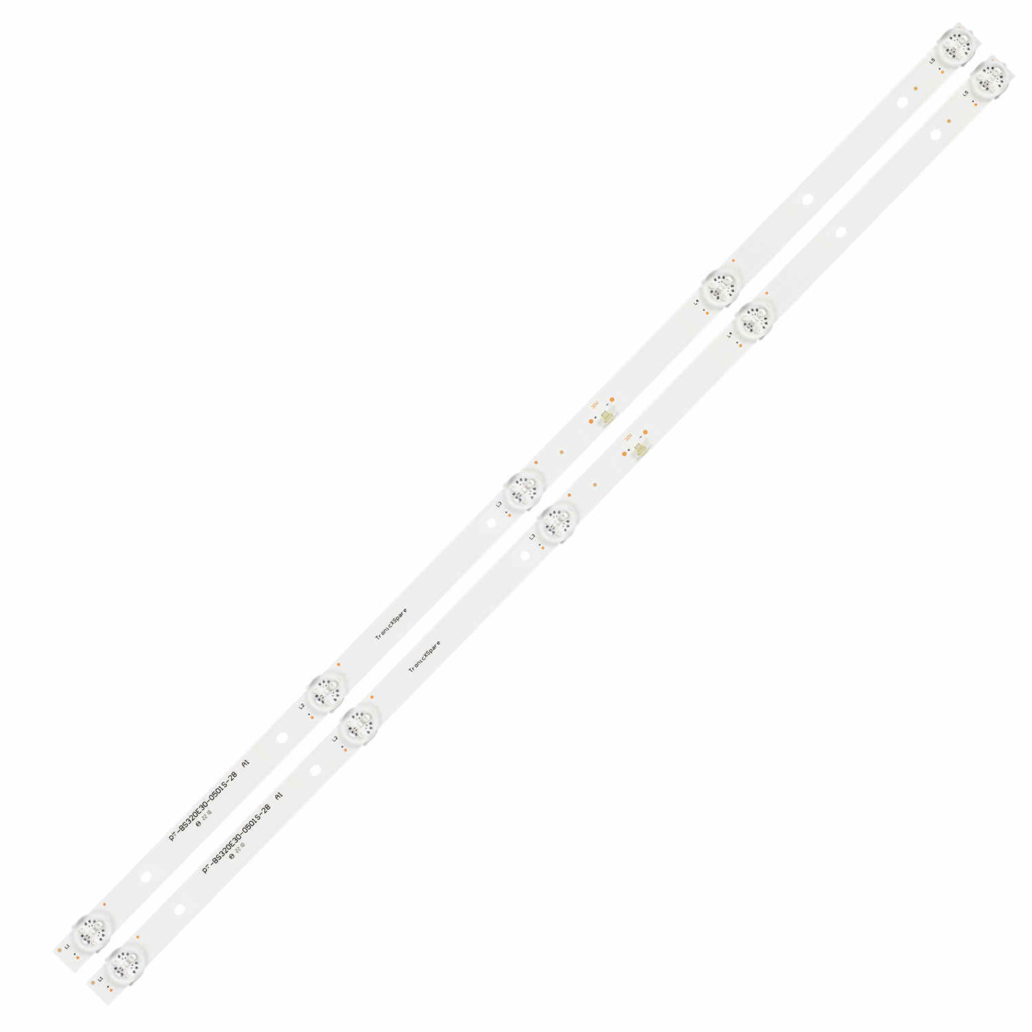 Bande LED 5 Points Pour écrans LCD – Compatible TV LG, Samsung Et Autres – Lot De 10