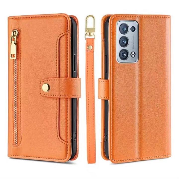 BEENTRYS Cuero PU Funda Para OPPO Reno8 T 5G / A1 Pro 5G Funda,Carino Gato Cartera Con Tapa Ranuras Para Tarjetas Soporte Magnético Flip Case Protección RFID Antigolpes Carcasa-Rojo