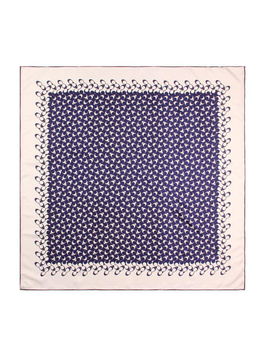 Bufanda Cuadrada De Seda Para Mujer - Tamaño 53x53 Cm, Material Poliéster Suave, Multifuncional Para Todas Las Estaciones
