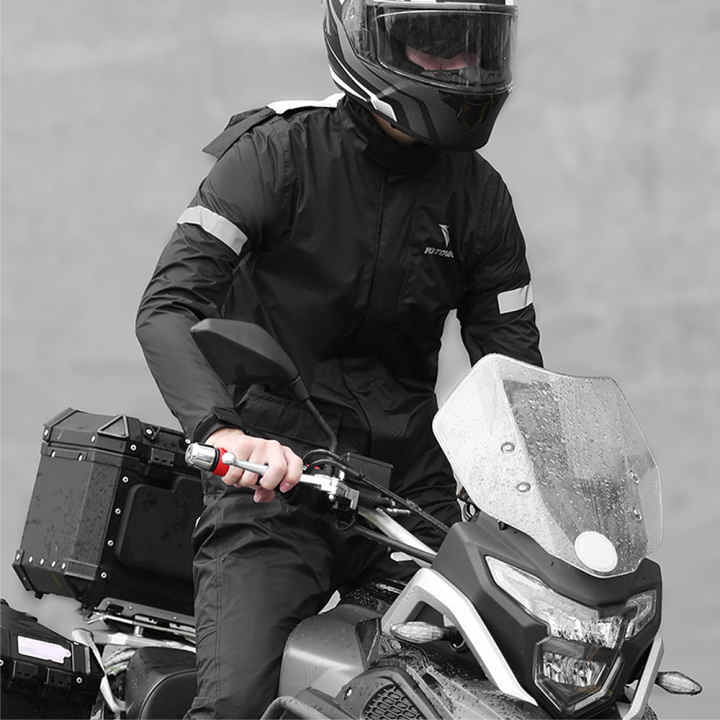 Chaleco Deportes Motocicleta Chaleco reflectante Visibilidad Fluorescente  Montar Chaleco de seguridad Chaqueta sin mangas Moto Gear (XXL)