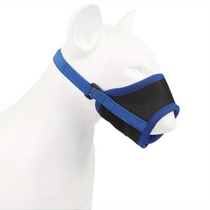 Bozal Para Perro, Cachorro, Pequeño, Mediano, Grande, Polipiel, Malla De Nailon, Bozal Para Mascota - AliExprs