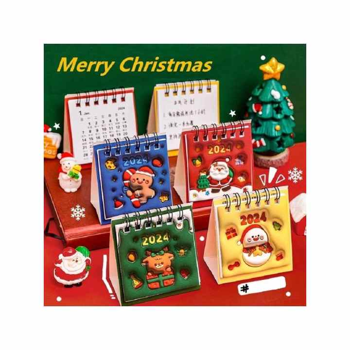 Calendario navideño de la serie Wish, Mini Calendario de escritorio de ...