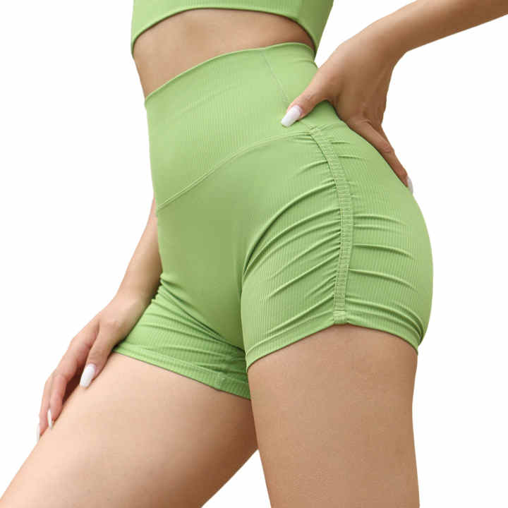 Pantalones Cortos De Ciclismo De Cintura Alta Con Control De