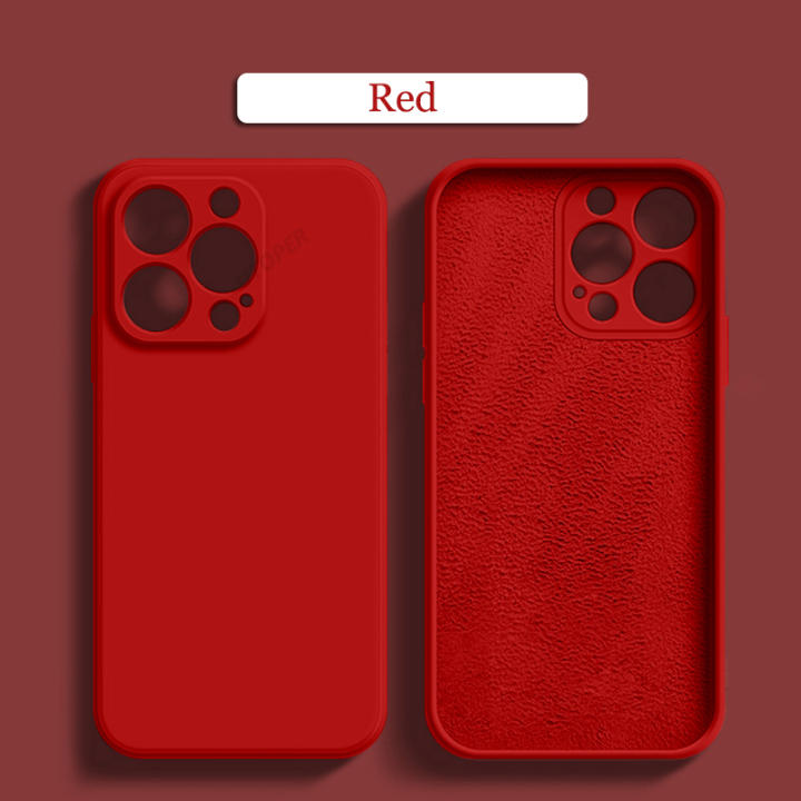 Funda De Teléfono De Silicona Suave Cuadrada 3CG Para IPhone, 11, 13
