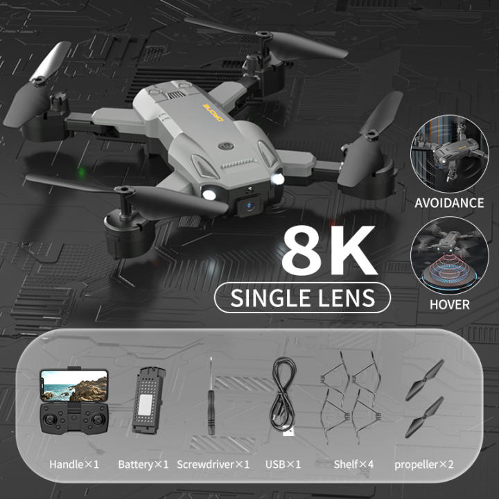 Drone Con Cámara 1080P HD Y Motor Sin Escobillas | Cuadricóptero Plegable Para Niños 8-12 Y Adultos | Despegue Automático, 2 Baterías Y Bolsa De Transporte | Regalo Tecnológico
