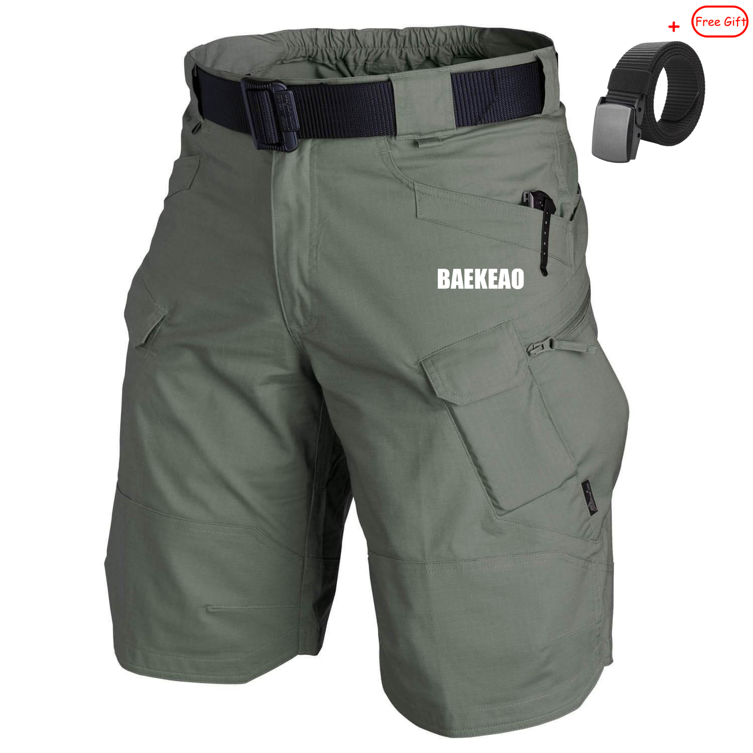 Diphi LiLi Pantalones Cortos De Senderismo Para Mujer Con Bolsill