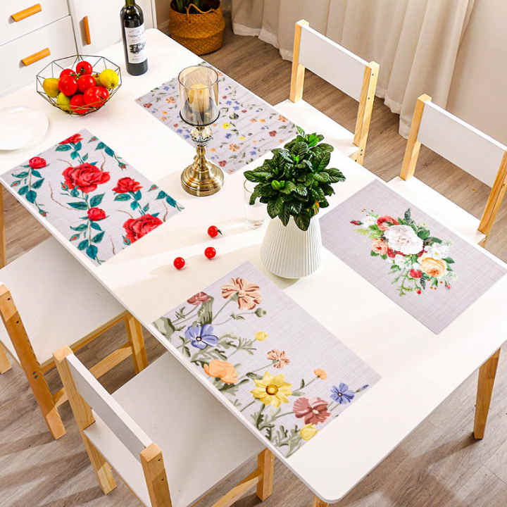 Mantel Individual Lavable Antideslizante 6 Piezas | Meses sin interés Mantel Individual Lavable Antideslizante 6 Piezas | Meses sin interés