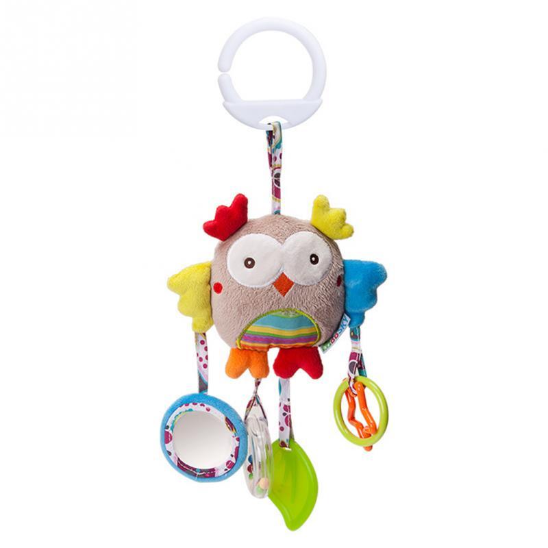 Sonajero Colgante Para Cochecito – Juguete De Peluche Con Campanillas Para Recién Nacidos – Estimulación Sensorial