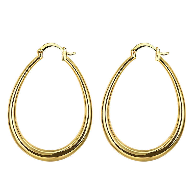Las Mejores Ofertas En Aretes Oro Amarillo Aro | EBay
