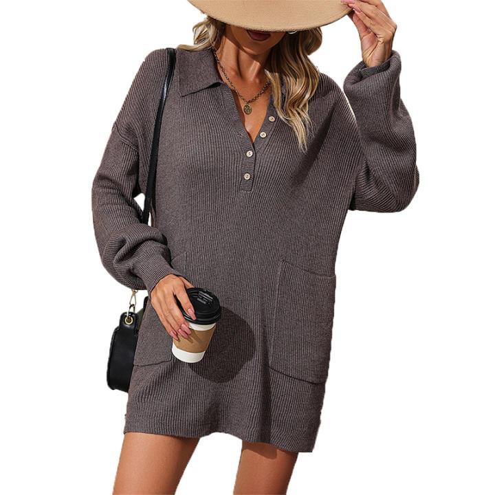 BGTEEVER-suéteres Holgados De Cuello Alto Para Mujer, Jersey De Punto