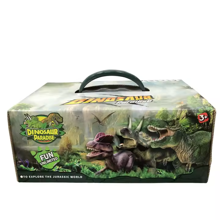 Dinosaur Heaven Toys, muñecas con alfombra de actividades y funda de transporte Dinosaur Heaven Toys, muñecas con alfombra de actividades y funda de transporte