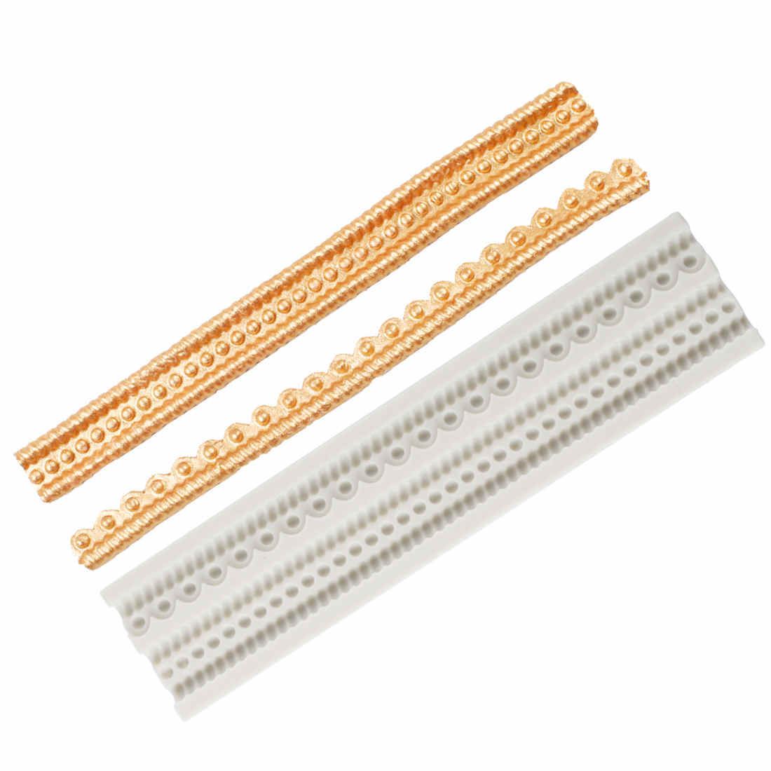 Tira De Cuerda Para Pastel De Encaje De Silicona