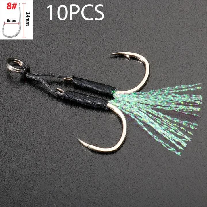 Señuelo Artificial Slow Jig De 5oz/140g Con Anzuelos Owner - Color Holográfico Láser, Atado Con Dyneema, Para Pesca