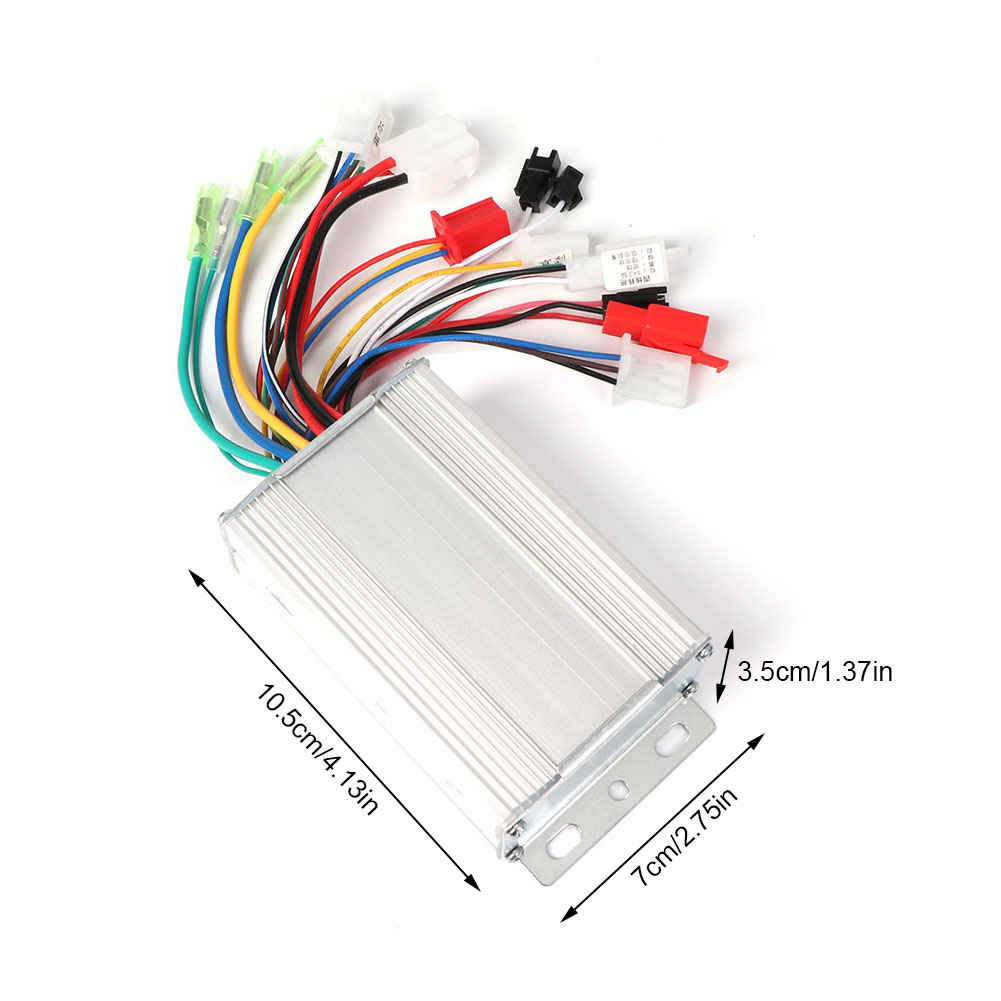 VGEBY Kit de Pantalla de Controlador de Motor de Bicicleta Eléctrica, 36V 48V 60V 500W 28A Kit de Controlador de Velocidad de Motor sin Escobillas para Scooter Regulador de Velocidad VGEBY Kit de Pantalla de Controlador de Motor de Bicicleta Eléctrica, 36V 48V 60V 500W 28A Kit de Controlador de Velocidad de Motor sin Escobillas para Scooter Regulador de Velocidad