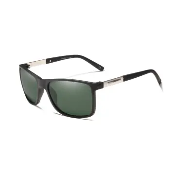 Gafas de sol polarizadas para hombre, lentes de espejo con