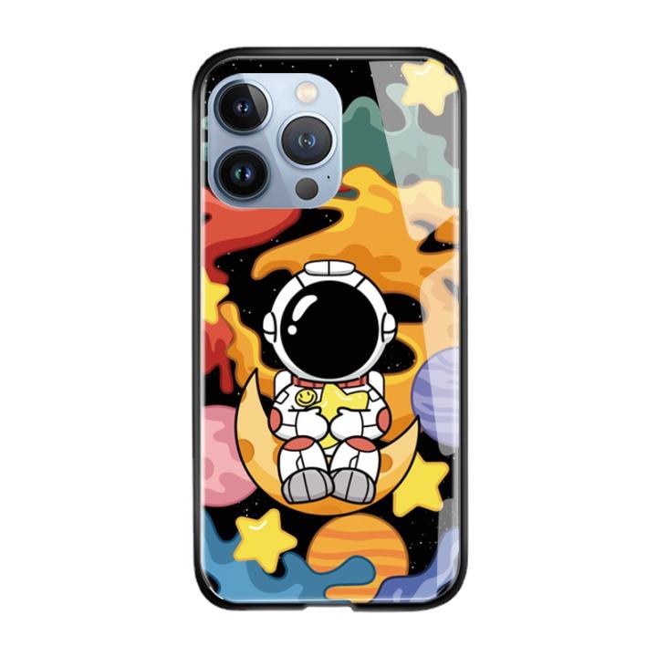 Custodia Redmi Note 13 4D Con Supporto Astronauta 3D | Antiurto In TPU | Borchia Galvanizzata Sottile