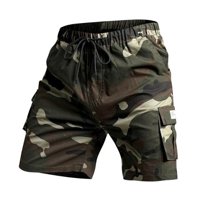 Pantalones Cortos De Camuflaje Para Hombre Shorts Cargo Informales pantalones-cortos-de-camuflaje-para-hombre-shorts-cargo-informales