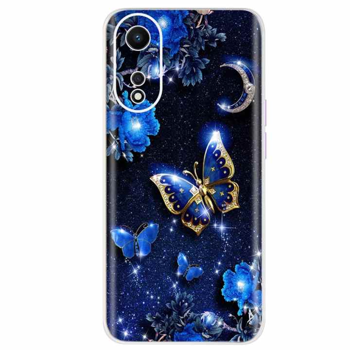 Funda Silicona para Oppo A58 4G diseño Mariposas Dibujos