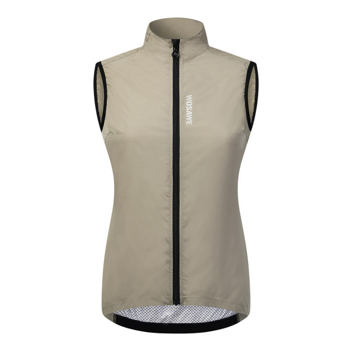 UGLY FROG Chaleco Cortaviento Para Ciclismo MTB – Ligero, 6 Bolsillos Y Almohadilla De Gel – Ideal Para Rutas Largas
