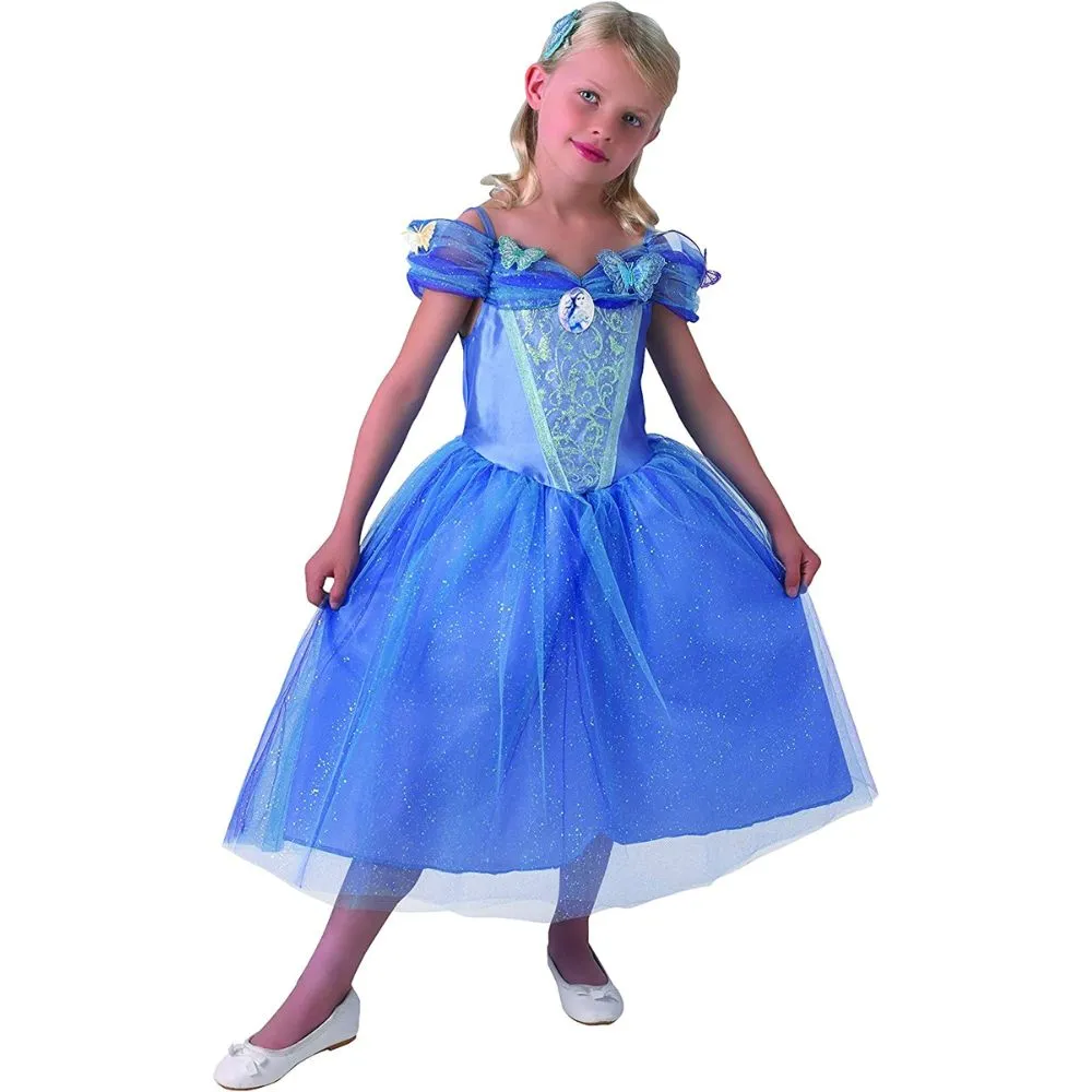 para ver Fácil de comprender éxito Disfraz Cenicienta "talla 3-4 años" vestido original Princesa Disney |  Miravia